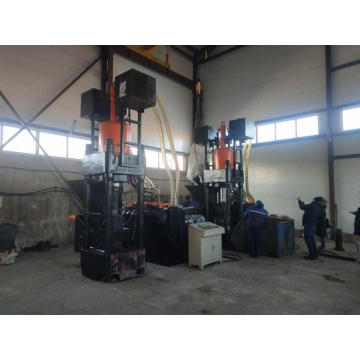 Machine de recyclage de ferraille de presse à briquettes hydraulique